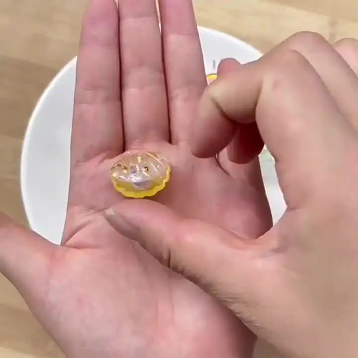 Светящиеся миниатюрные пластиковые ракушки