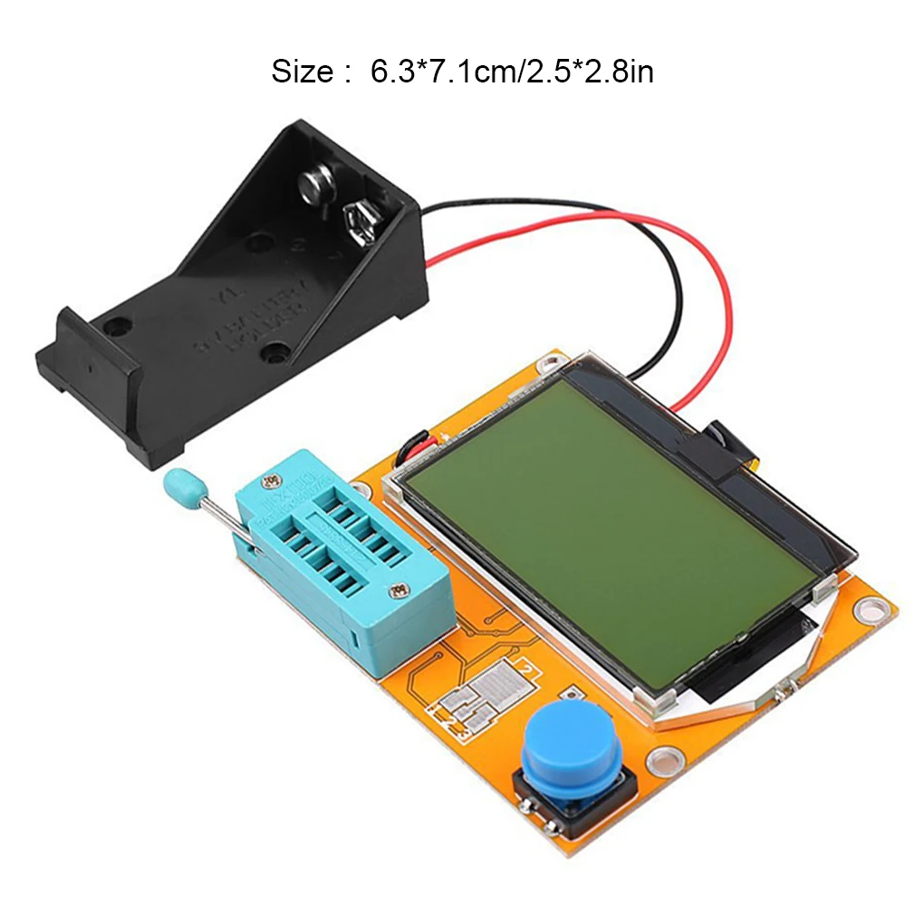 Digital Transistor Tester LCD Screen Auto Power Off Meter Backlight