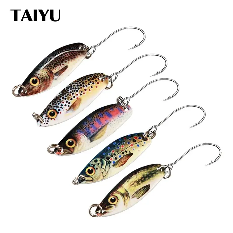 Leurre De Pêche Spinner Avec Cuillères Rotatives Et Hameçons Triples