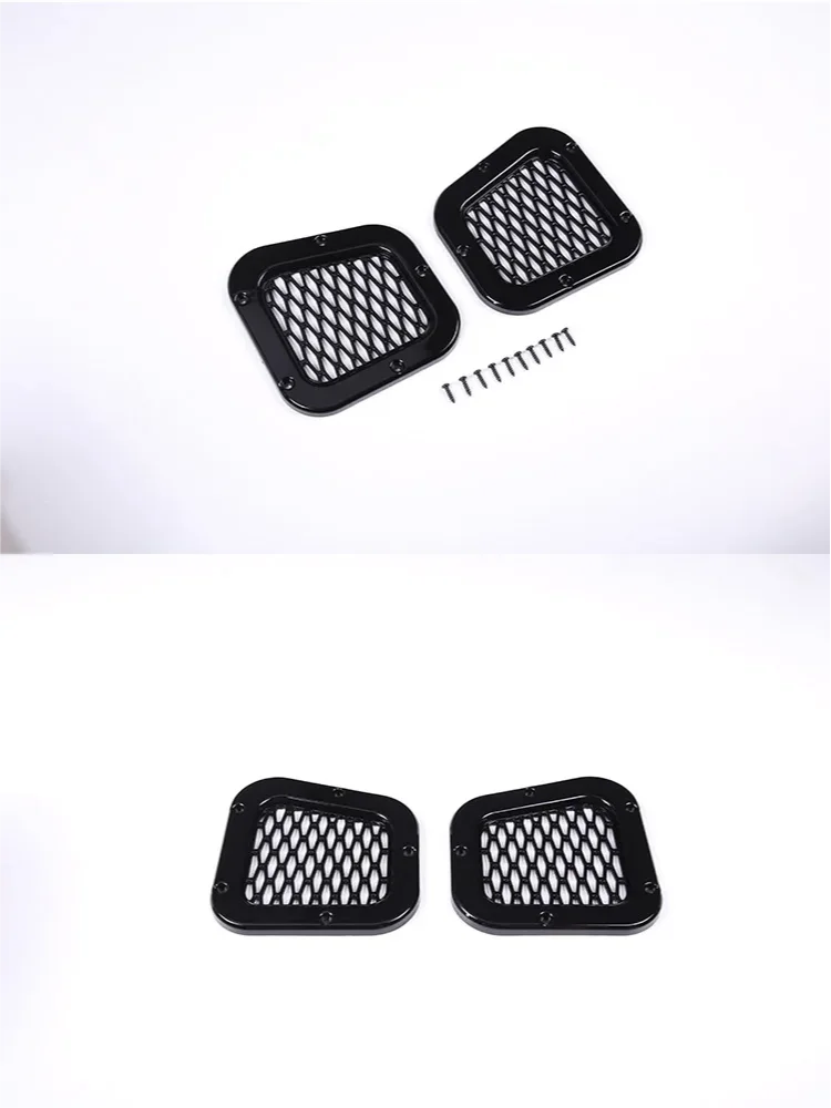 Für Land Rover Defender 2013-19 Frontmotor Motorhaube Lüftungs abdeckung Stahl Luft ansaug schaufel Luft auslass Schneedecke Autozubehör – Detail 7