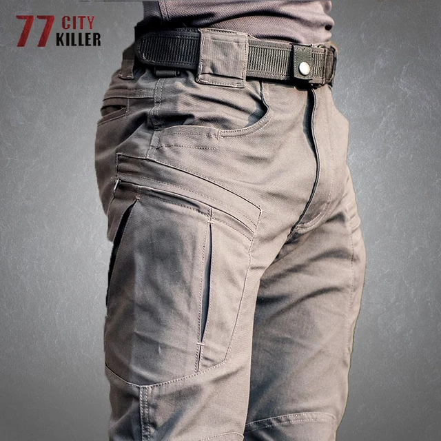 Cargo Tactical Pants Men Intruder Military Multi-pocket SWAT Combat  Trousers Male Outdoor Wear-resistant Secret