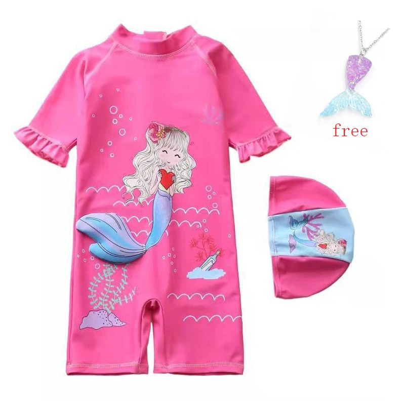

Swimsuit Baby Girl Unicorn Mermaid Girls Swimwear One Piece Swimming Suit Ins Unicorn Children Swimwear Beach Wear