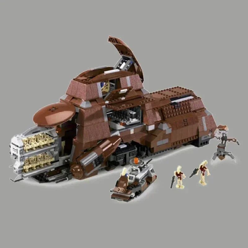 

1338pcs Star Plan MTT Containerized Battle Droids Troop Carrier Trade Federation MTT MOC Building Blocks Model DIY Bricks Toys