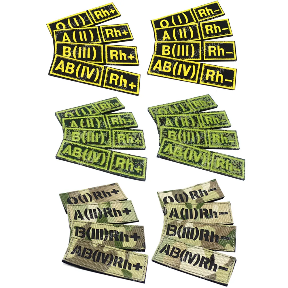 Patch Details about   Russian Olive Military Blood Type A Positiv 