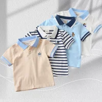 56058-8c3c31.png Boys Clothing Embroidered Polo Shirt Casual Cotton Summer Top