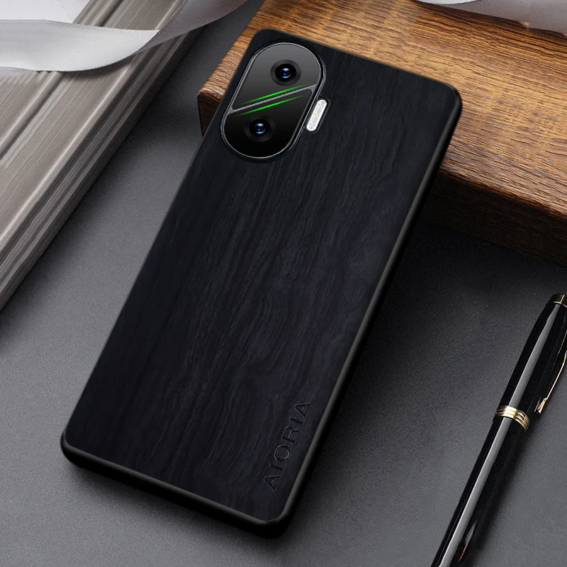 Wooden Pattern PU Leather Cover - Unique Design Case