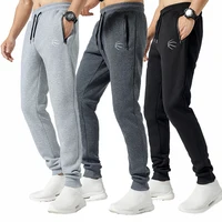 Men Elastic Running Training Pants Side Zipper Pockets Sport Trouser Jogging Sweatpants Basketball Gym Fitness Pants Man Sports 1