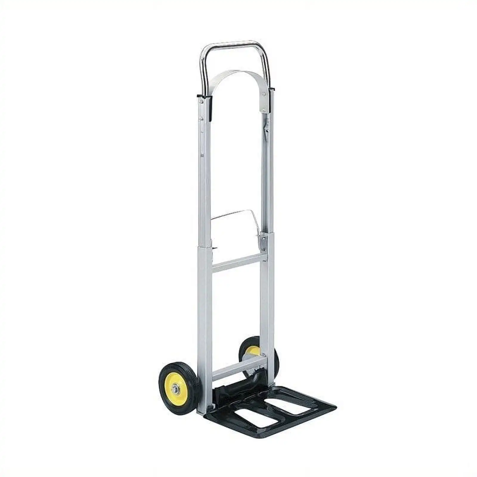 

Safco 4061 250 фунтов Емкость 15-1/2 дюймов. X 16-1/2 дюйма X 43-1/2 дюйма Запасной алюминиевый ручной грузовик
