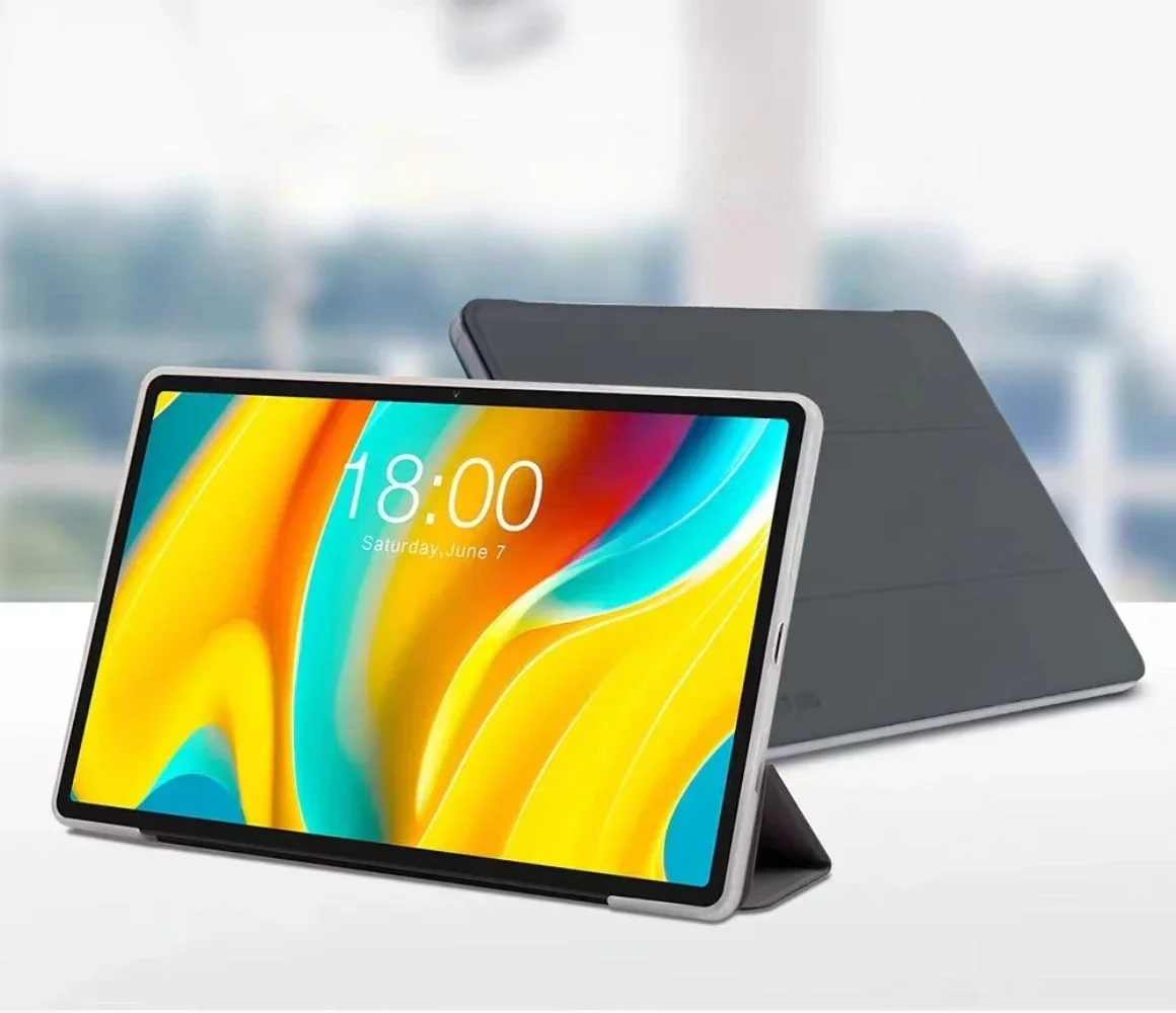 Premium Flip Cover with Folding Stand and PU Leather Protective Shell