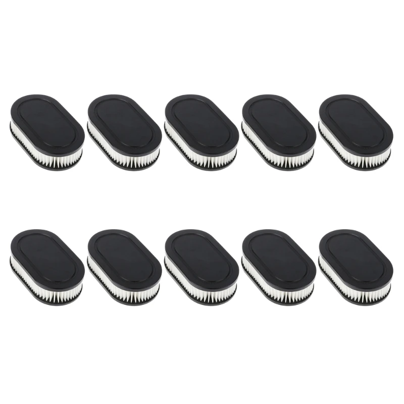

10pcs Lawn Mower Air Filter for Briggs & Stratton- 593260/798339/798452 Trimming R7UA