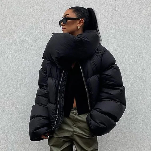 Big Collar Thick Puffer Jacket 36