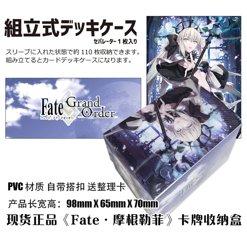 100 + Pp Anime Cards Storage Deck Box Gioco Da Tavolo Tcg Card Box Protector Case Per Mgt/Pkm/Yu-Gi-Oh/Gathering Games Trading Cards