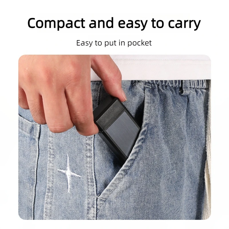 Portable Lighter Case Reading Glasses Men Women Fashion Foldable Presbyopic Glasses Business Hyperopia Anti Bluelight Eyeglasses