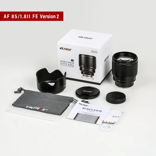 Viltrox AF 85/1.8 II FE レンズ Viltrox AF 85mm F1.8 II Full-Frame Lens for Sony E-Mount