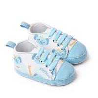Baby Canvas Shoes for Boys and Girls Cute Animal Printed Soft Cotton Sole Spring and Autumn Casual Shoes 4