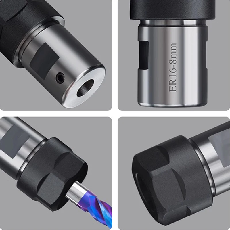 Mandrino Di Serraggio Per Albero Motore Perfettamente Abbinato Er11 Er16 Er20a Asta Di Prolunga Da 516~p137134480 - Foto 11