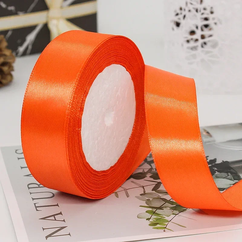 25-Yard Satin Ribbon for Gift Wrapping and Crafting