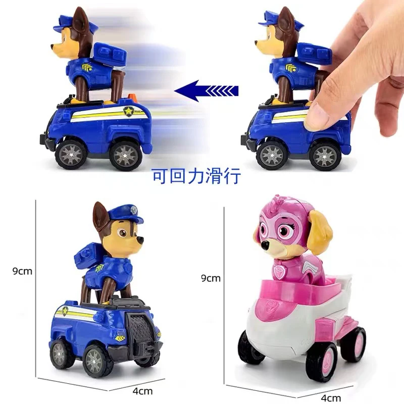 Paw Patrol Splicing uilding Blocks Vehicle Car Ryder Tracker Chase Rex Skye Rocky Marshall Zuma Action Figure Birthday Gift Toy