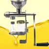 Manual Oil Press Machine Stainless Steel Cold Hot Press Oil Maker for Nuts Seed Home Oil Presser Maker Machine 6