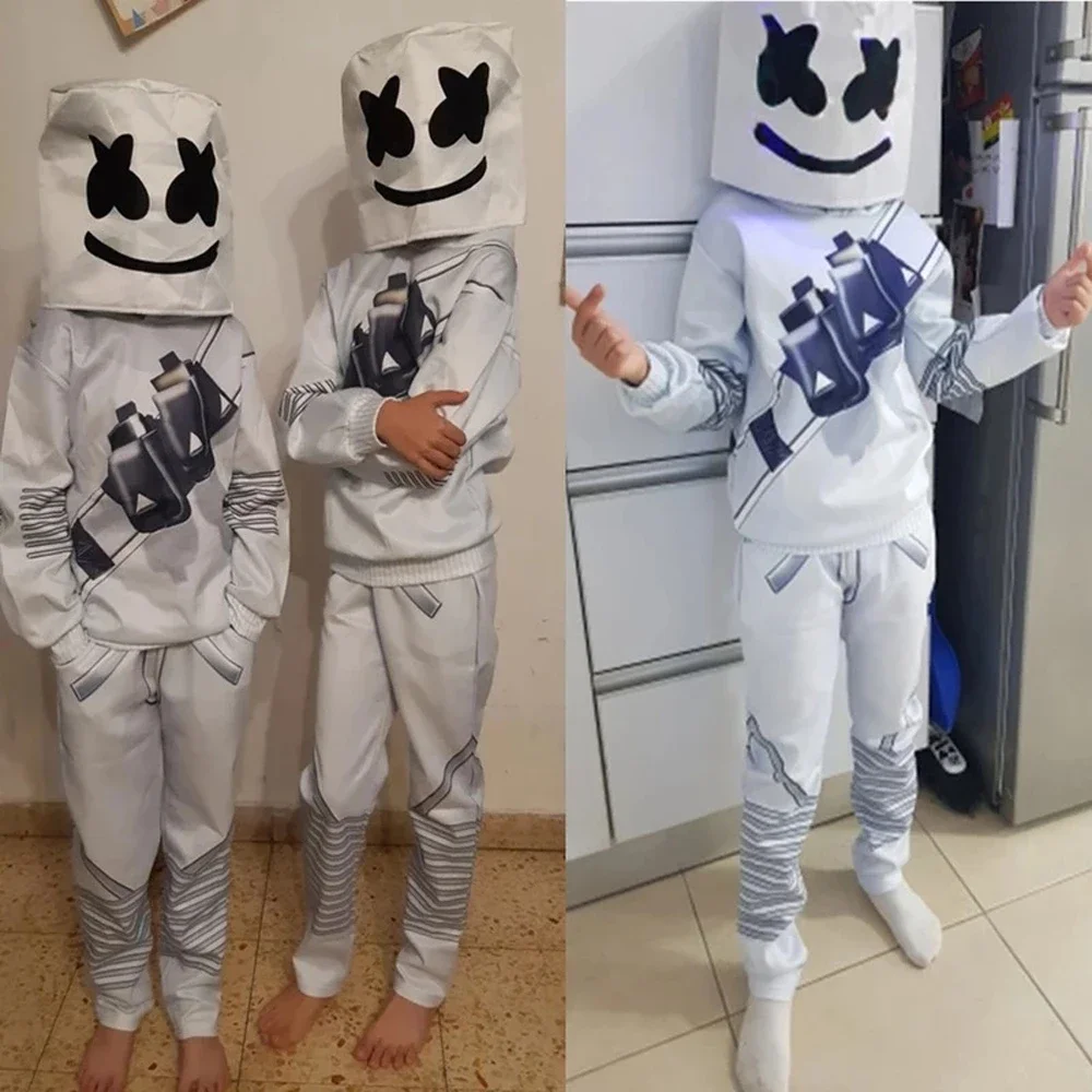 Felpa Con Cappuccio Per Bambini DJ - Stampa 3D, Zip Frontale - Per Cosplay E Uso Quotidiano - Foto 2