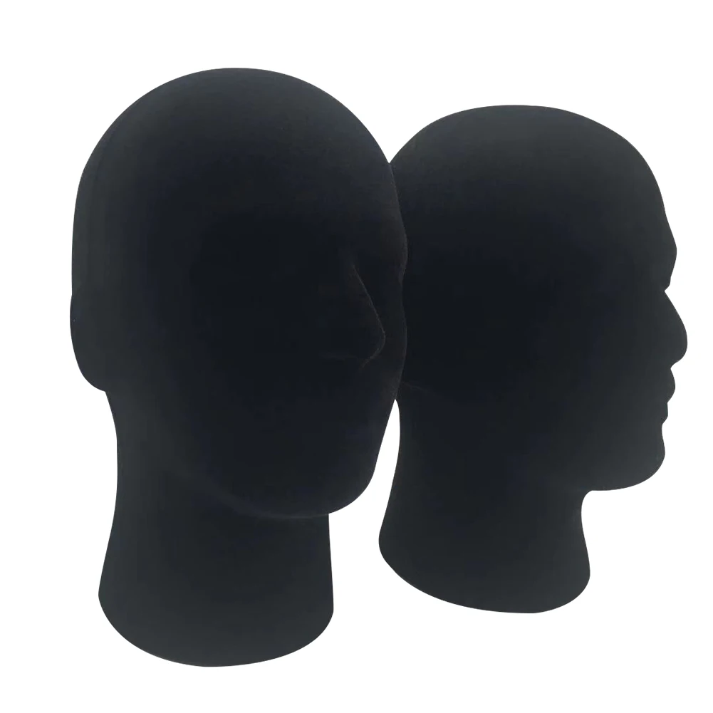 Foam Mannequin Head Dummy Male/Female Head Model Hat Wig Glasses Display Bracket Barber Shop Cloakroom Layout Prop