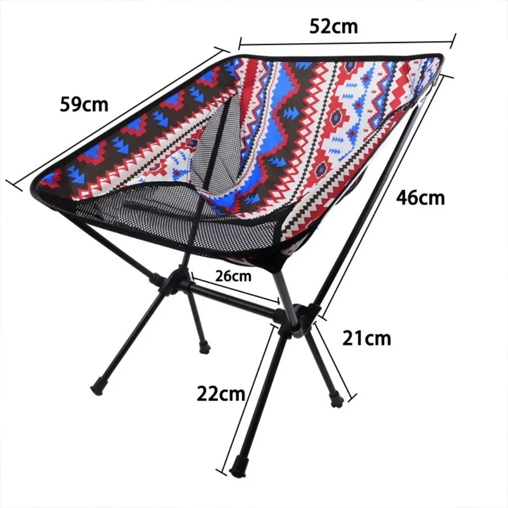 Camping Chair portable camping chair Garden Chair Lightweight Folding Foldable Outdoor Backpacking Super Durable Aluminum Alloy Frame