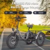 500W Cargo Three Wheel ebike FAFREES F20 Mate Adult Electric Bicycle 48V18.2Ah Battery Folding E-bike 20*3.0 Fat Tires 3 500W Cargo Three Wheel ebike FAFREES F20 Mate Adult Electric Bicycle 48V18.2Ah Battery Folding E-bike 20*3.0 Fat Tires 3