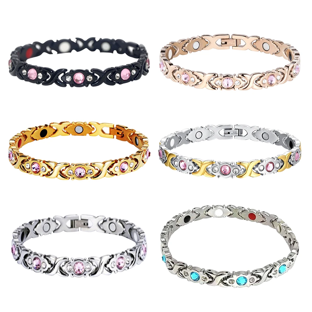 Trendy 6 Colors Weight Loss Energy Jewelry Slimming Bangle