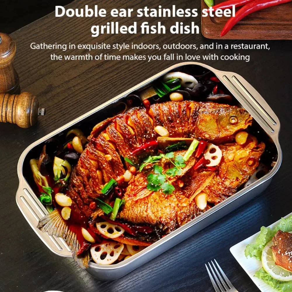 Stainless Steel BBQ Tray 3