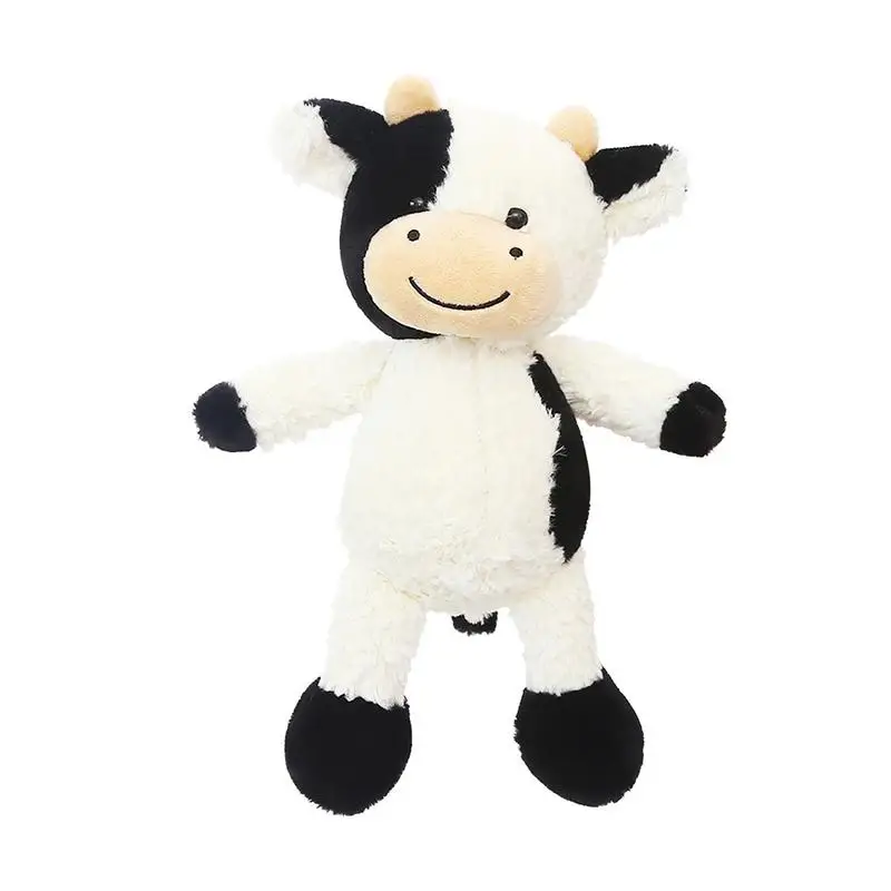 Cow Stuffed Animals Cartoon Cow Doll Cattle Plush Animals Throw Pillow Cow Design To Relax At Home School Or Amusement Park