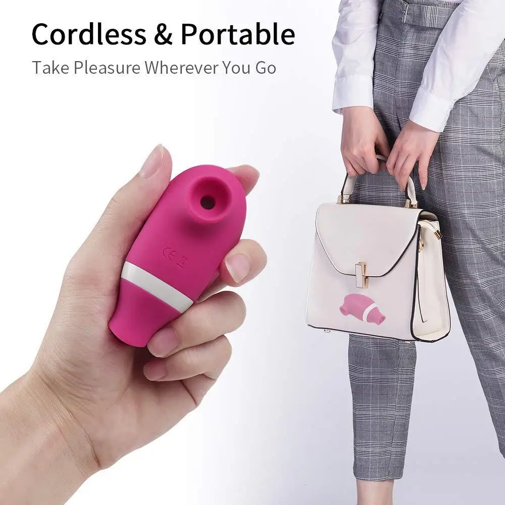 Powerful Sucking & Vibrating Clitoris Massager For Women_voghion.com