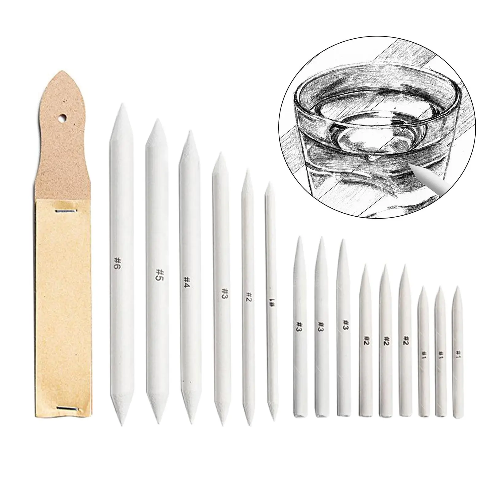 학생 스케치 드로잉을 위한 16개 스케치 도구, 16개 아티스트 블렌딩 도구