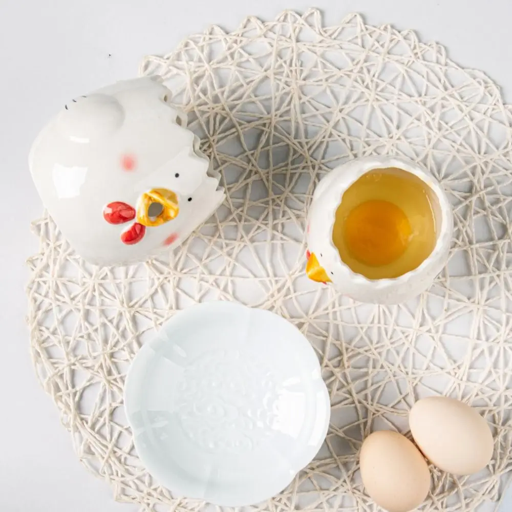

Кухонный инструмент, сепаратор яичного белка, мультяшная модель, керамические аксессуары для выпечки, сепаратор яичного желтка белка, фильтр для цыплят и яиц