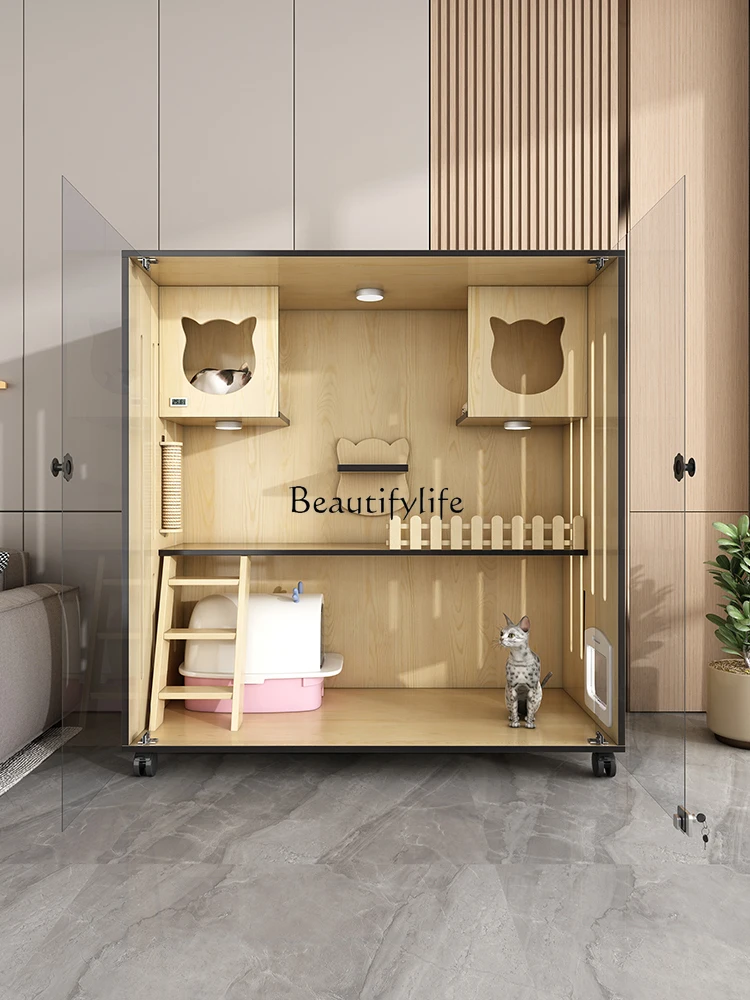

Cat Villa Home Indoor House Super Large Free Space Luxury Cat Nest