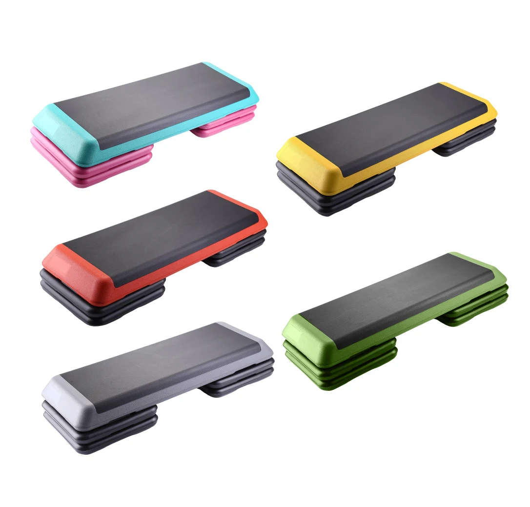 Esercizio Professionale Regolabile Pvc Abs Aerobica Step Platform Fitness Steps Custom Aerobic Stepper Board
