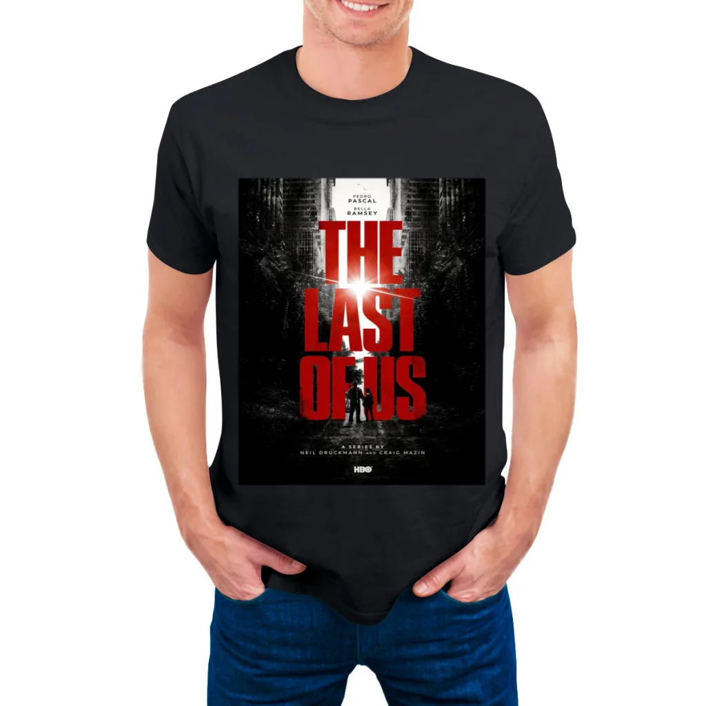 thumbnail image 1 of Camiseta de manga corta con cuello redondo y nueva camiseta de verano para hombre de The Last Of Us, 1 of 4