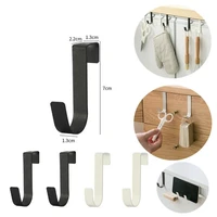 Multi-Purpose Hooks Kitchen Cabinet Door Back Hook Hanging Rack Clothes Coat Hat Towel Hanger Storage Hook Bathroom Accessories 1