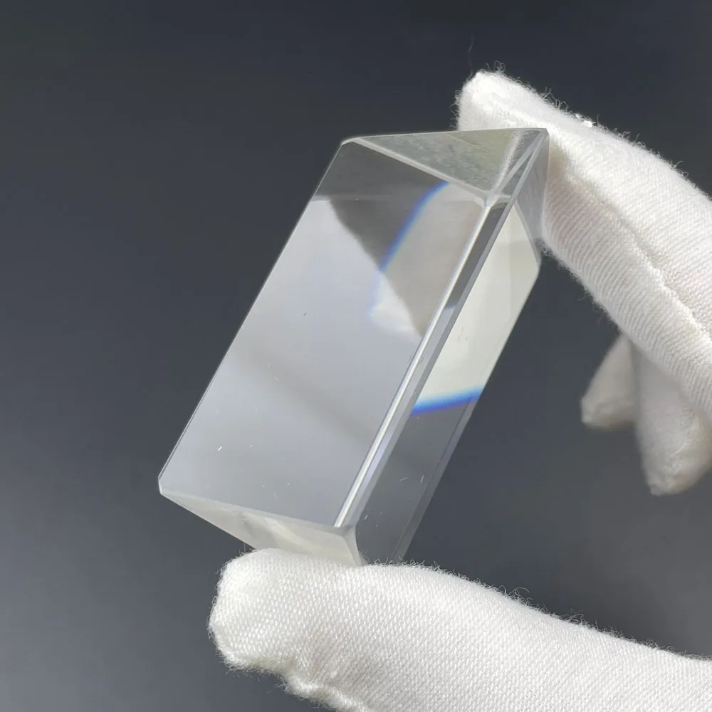 3 Stück Kristall Prismen 60mm - Optisches Glas Für Lichtexperimente