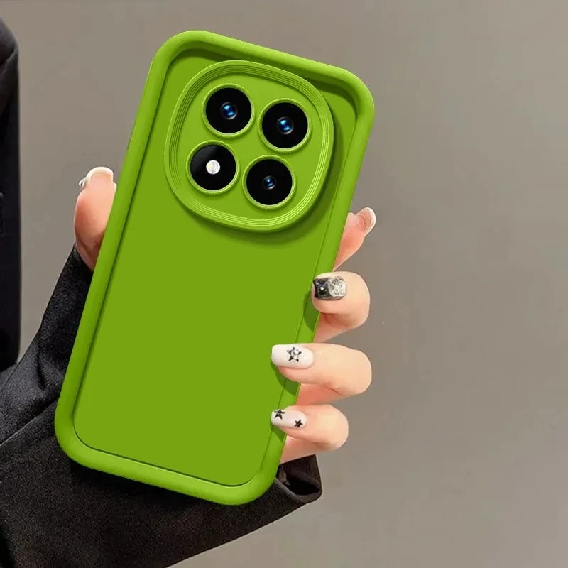 Solid Color Silicone Camera Lens Protective Back Cover
