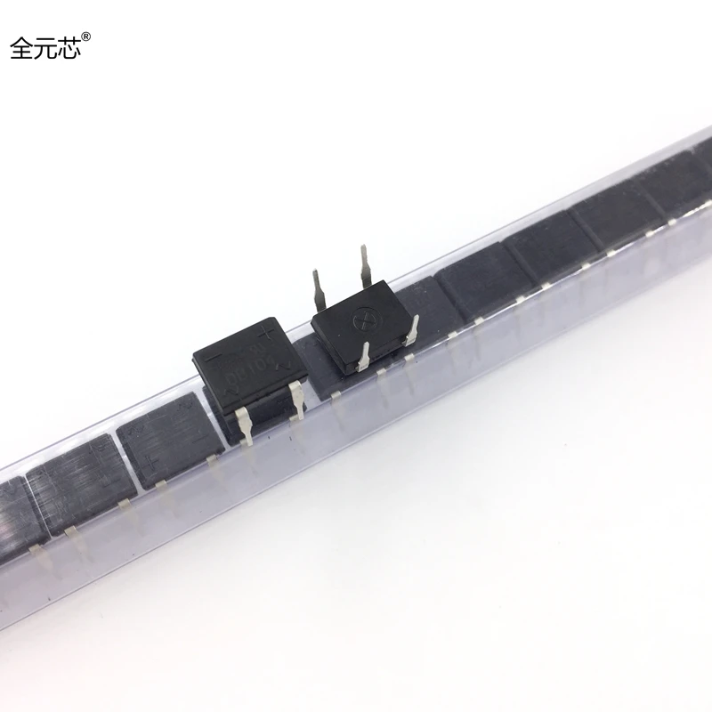 ORIGINAL DB104 rectifier bridge 1A400V square bridge straight plug eight-pin stack 10PCS-100PCS/LOT