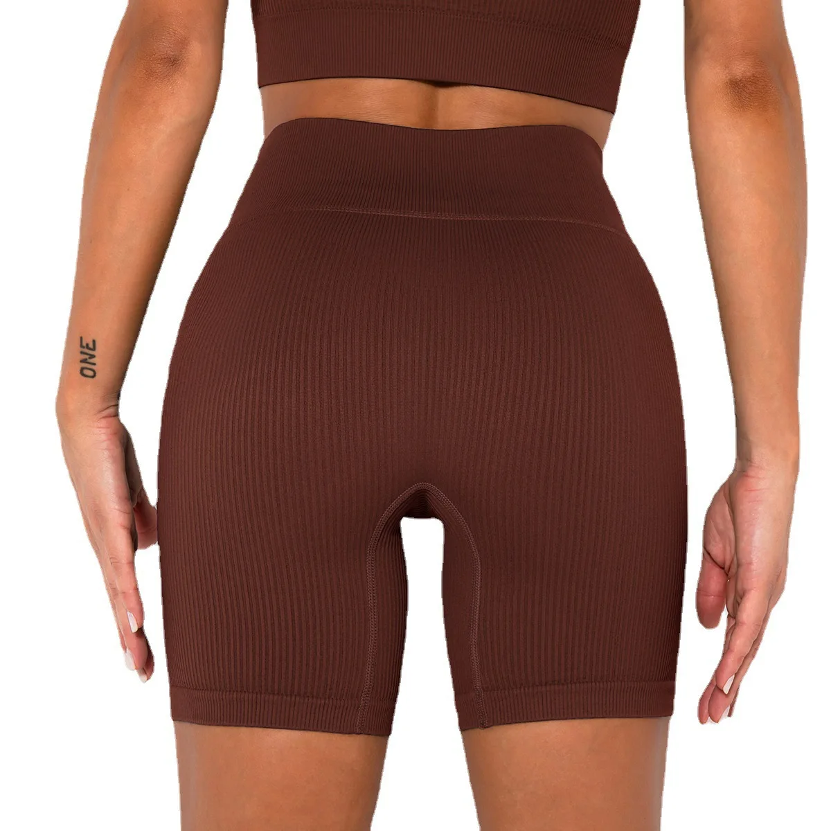 Women's High Waist Ribbed Seamless Yoga Shorts Squat Proof Hip Lifting Fitness Workout Running Sports Gym Leggings Shorts sports shorts running shorts yoga shorts workout shorts
