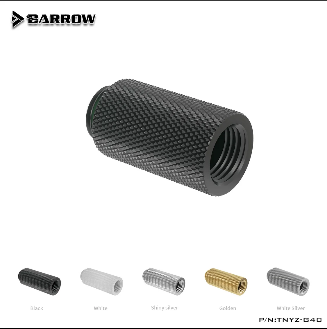 Extender Fitting Angled Adapter Fitting Water Cooling Fitting 7.5 10 15 20 30 40 mm Length
