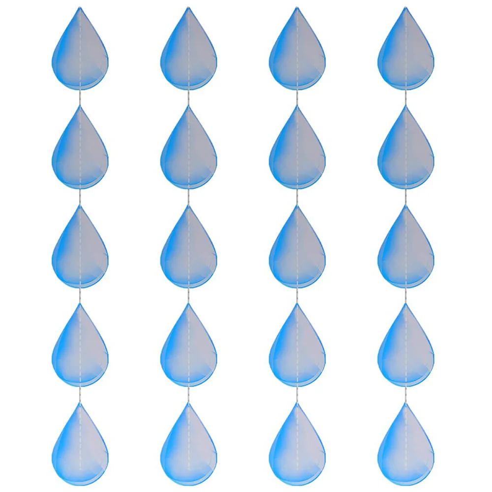 Raindrops Decorations Hanging Decoration Raindrops Garland