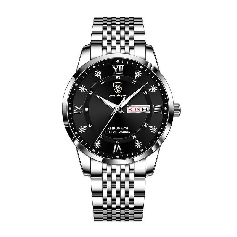 Silver black