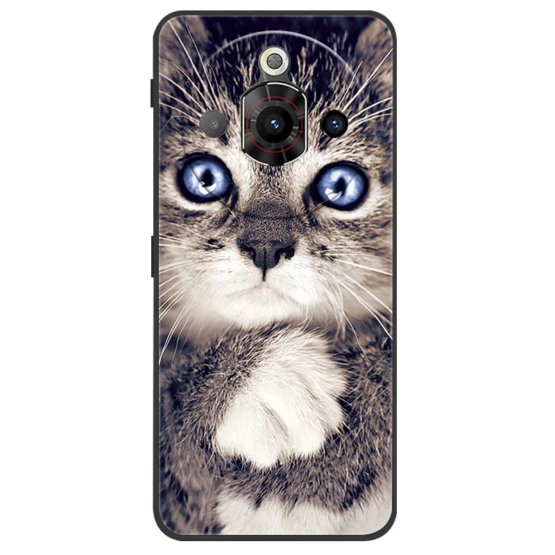 ZTE Nubia Focus Pro Black Silicone TPU Soft Phone Cover - Protective Back Shells