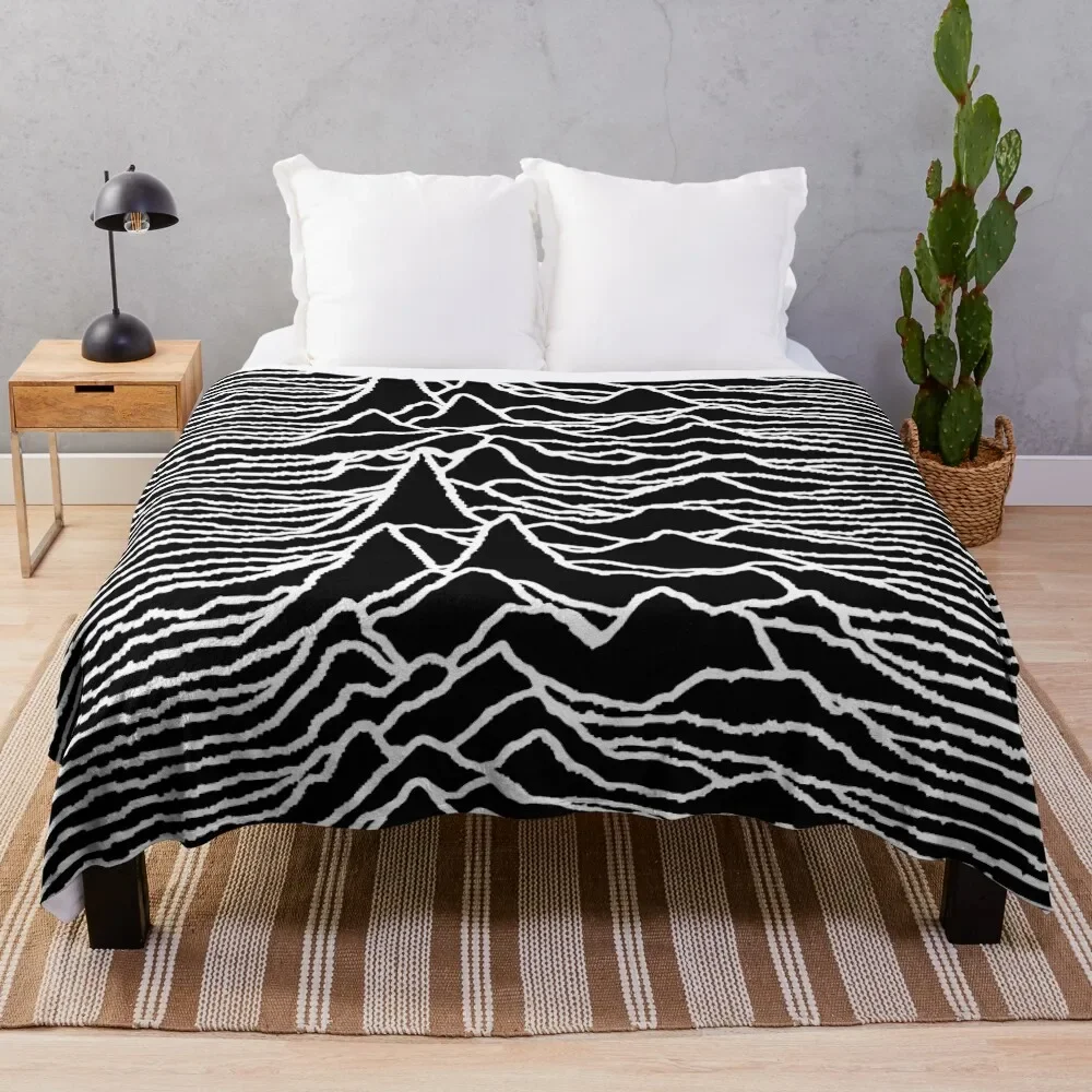 

Unknown Pleasures Throw Blanket For Sofa Thin Blankets For Sofas Bed linens Flannels Blankets