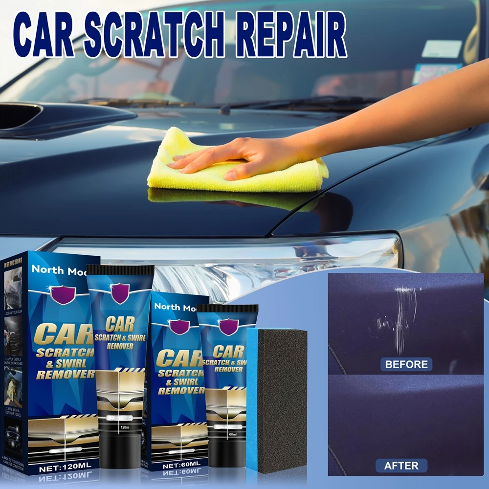 120ml Auto Scratch Repair Tool Car Scratch and Swirl Remover Car Scratches Repair Polishing Wax Anti Scratch Car Accessories carnauba car wax