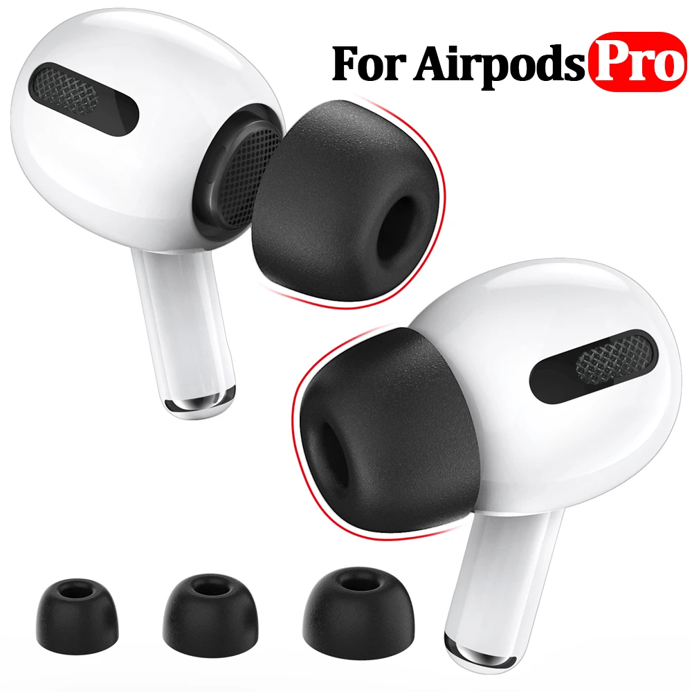 For Apple AirPods Pro Earbuds Memory Foam Earbuds Noise Isolation