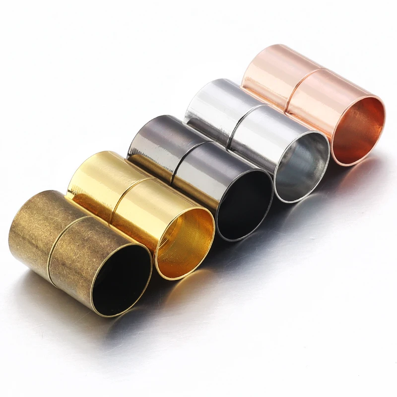 5 Sets/Lot 5 6 8 10 12 14mm Gold Color Strong Magnetic