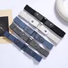 Adjustable Stretch Elastic Waist Band Invisible Belt Buckle-Free Belts Jean Pants Dress No Buckle Easy To Wear Waist Support 2